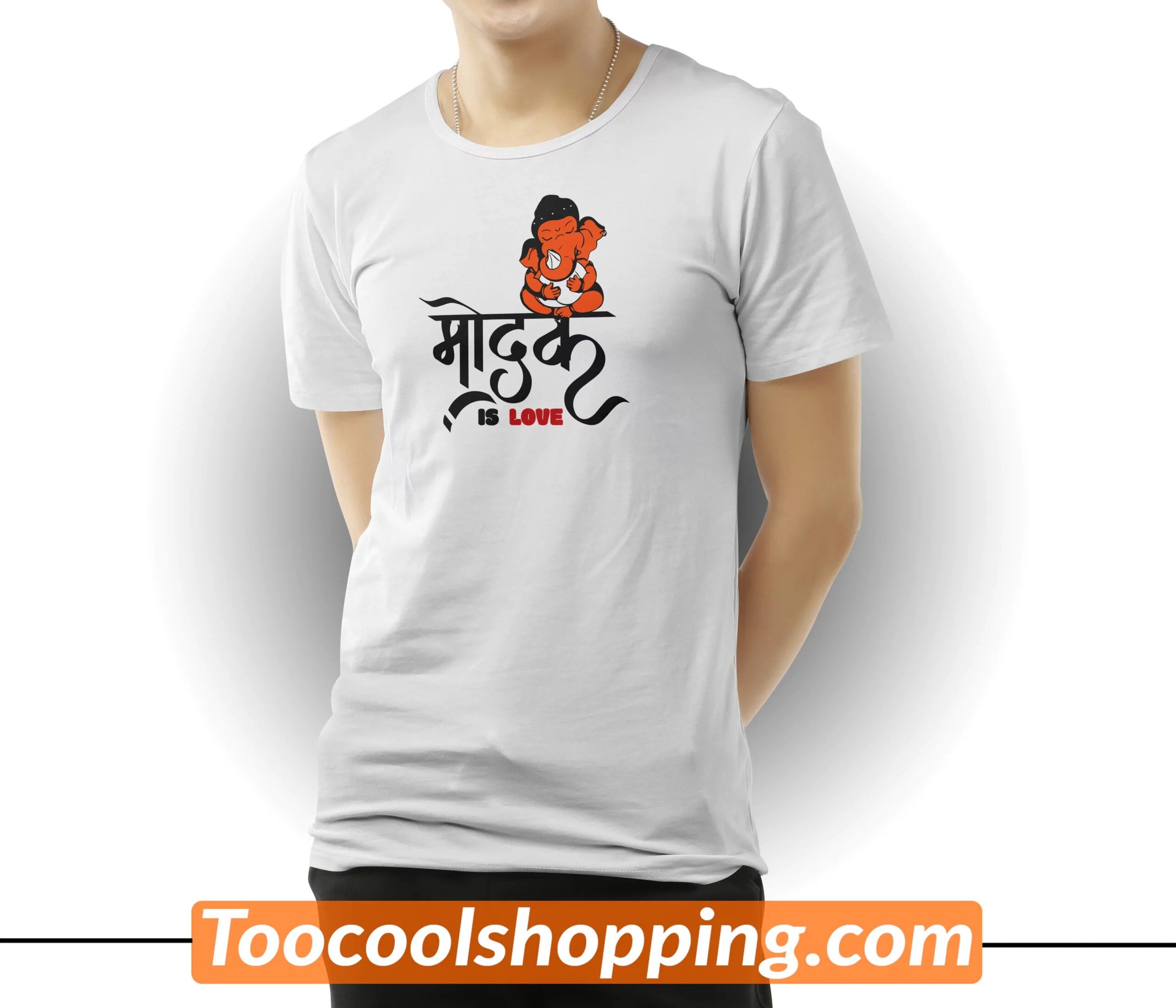 modak lover white v1 64cd0b90ace05 scaled Modak Lover T-shirt